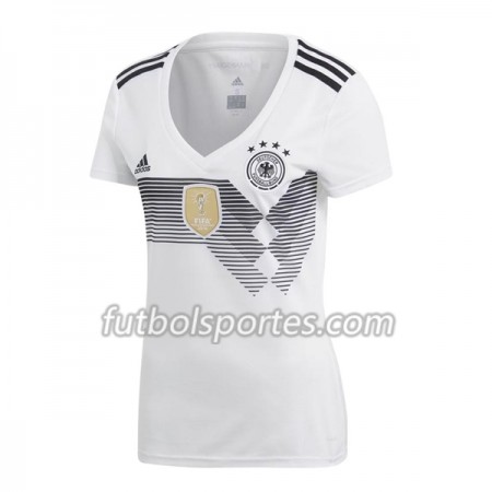 Camisetas Alemania Mujer Primera Equipacion Mundial 2018